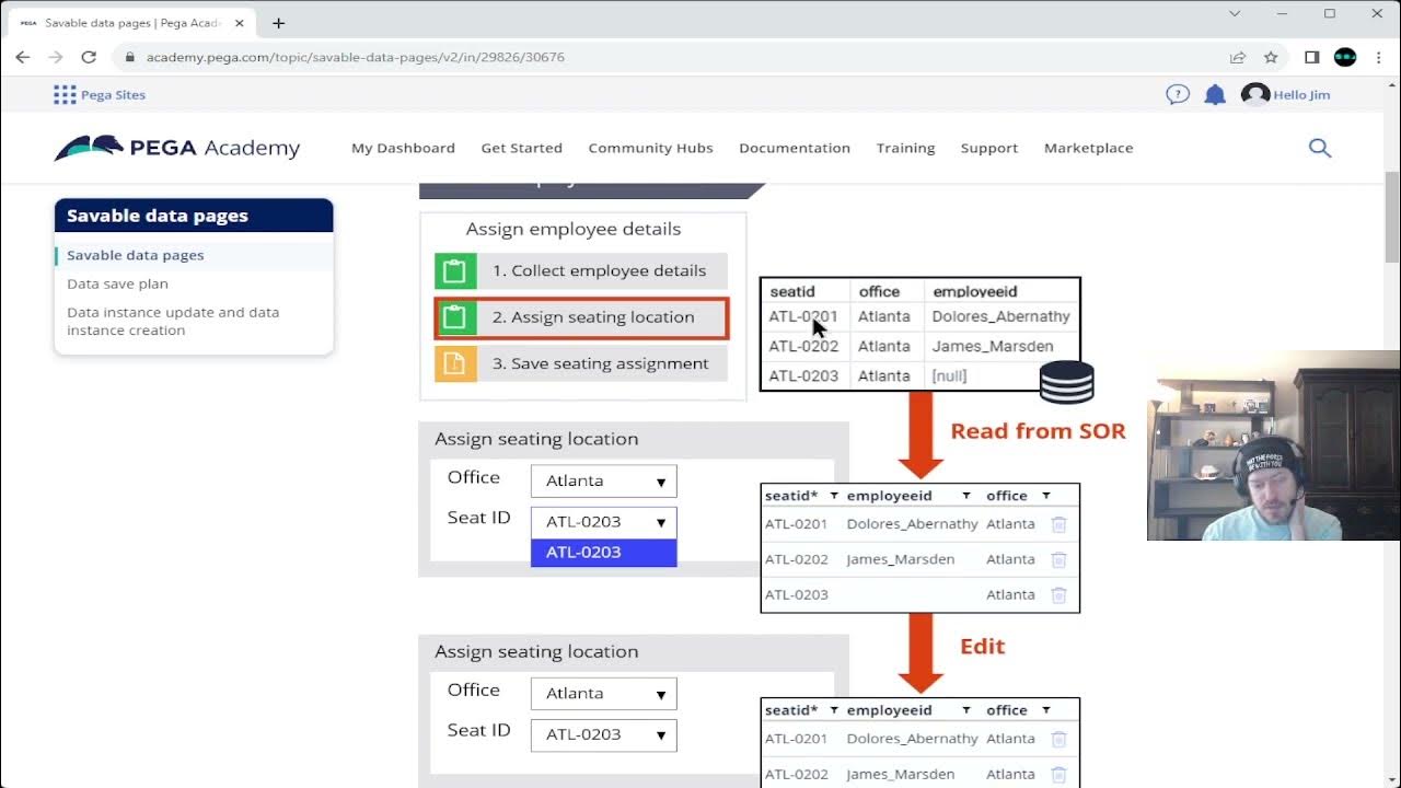  savable data pages topic pega part 125 youtube