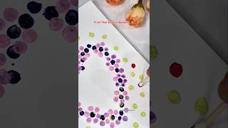 ​Dotted Heart Painting Tutorial 📝 #shortsindia #viral