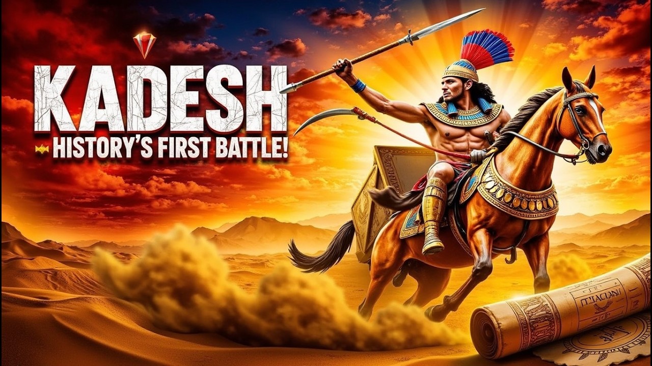 Battle of Kadesh (1274 BC) | Egyptians vs Hittites, one of the earliest recorded battles.