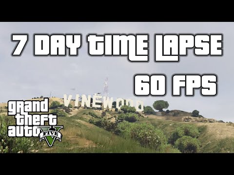 7 Days in San Andreas | GTA 5 Time Lapse at 60fps (New Gen)