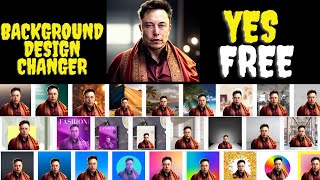 Turn Any Photo Into Awesome Background Design | 100%  Free Photo Background Design Maker | screenshot 1