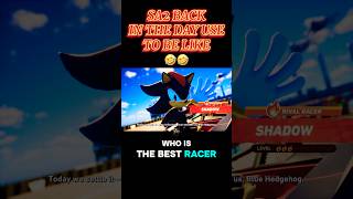 Sonic vs Shadow #shorts #sonic  #shadowthehedgehog #sonicracingcrossworlds