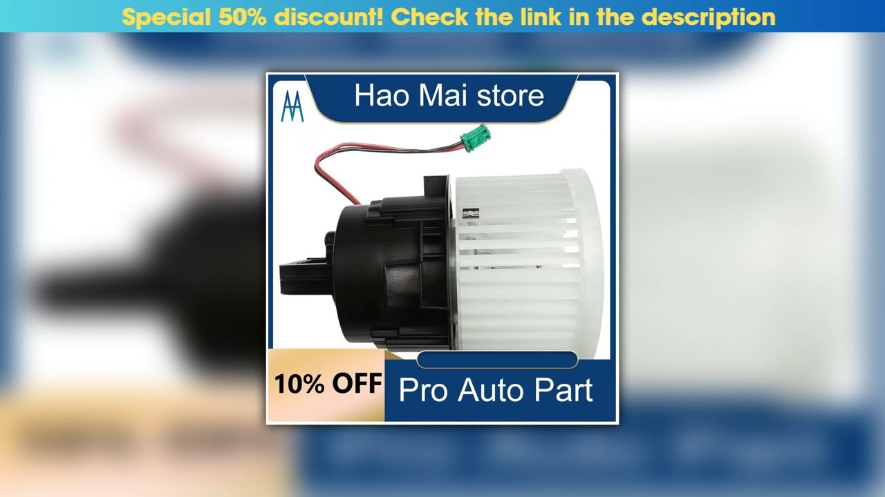 Deal 1610497180 Heater Blower Fan Motor Air Conditioner Blower For PEUGEOT 308 408 508•••••••••••••