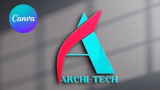 Letter A Logo with Canva & Photopea Tutorial