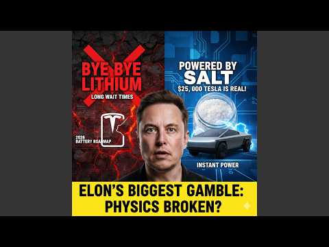 Video Elon Musk Just Killed Lithium: Tesla's Secret 2026 Roadmap Leaked!