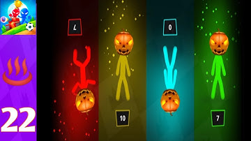 ♨️ Stickman Party 1 2 3 4 MiniGames Random - GamePlay | Part 22