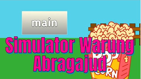 Simulator Warung Di Max2d - Game Maker