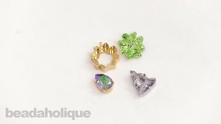How to Use Swarovski Crystal Fancy Stone Settings