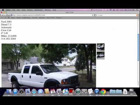 Craigslist Missouri Used Cars for Sale by Owner - YouTube
