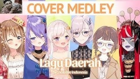 Virtual Medley Lagu Daerah - hololive ID [Cover] (With Sounds From Random Object)