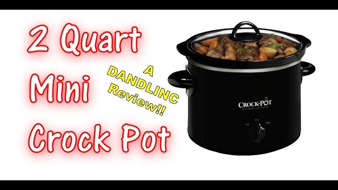 Crockpot Slow Cooker Classic Big Dipper Pot - 2 qt. - Dutch Goat