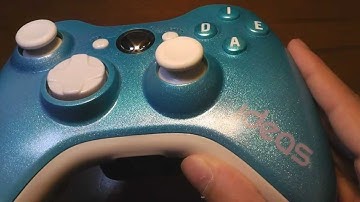 Custom Metallic Blue Xbox 360 Controller
