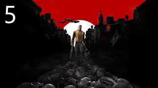 Wolfenstein New Colossus (линия Фергюса) стрим #5 - Едреный бункер и Энигма