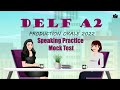 French  delf a2 i production orale i speaking practice mock test i delf a2 viva