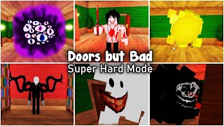 Doors but Bad (Super Hard Mode)  Gameplay [Roblox]