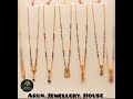 Short mangalsutra collection from arun jewellery house