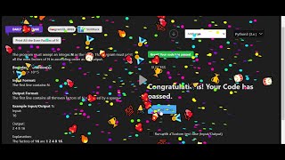 SKILLRACK|DAILY TEST|23/10/2023|PYTHON|skillrack daily challenge today solutions|dt||