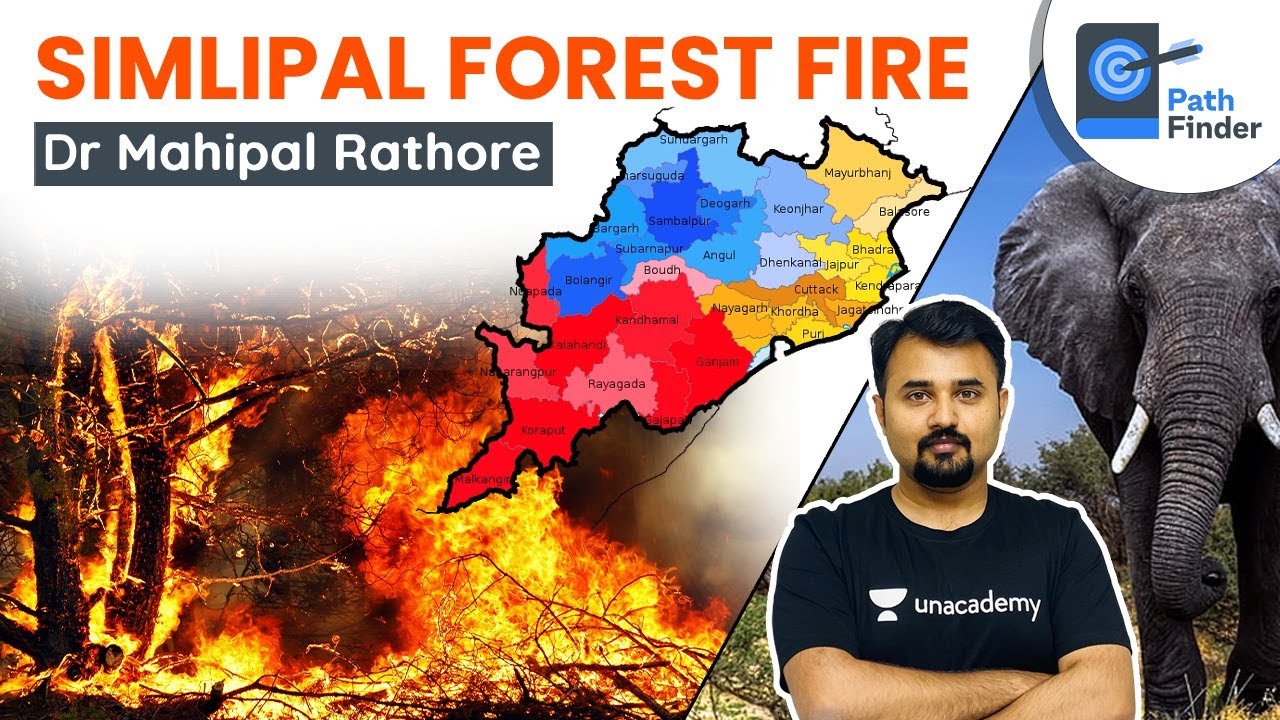 Simlipal Forest Fires in Odisha - Biodiversity, Causes, Environmental Impact  