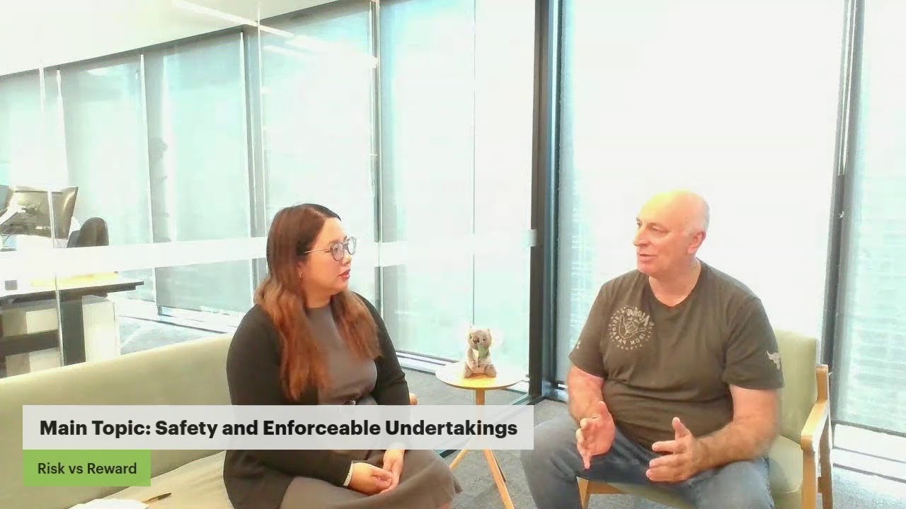 Safety and Enforceable Undertakings - Risk vs Reward - YouTube