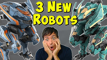 3 New War Robots: Fenrir, Loki & Tyr - WR Ragnarok Pack Early Vlog