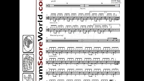 Drum Score - The Fray - How to Save a Life (preview)