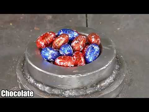 Top Satisfying Hydraulic Press Moments WORM EDITION    VOL1