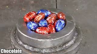 Top Satisfying Hydraulic Press Moments WORM EDITION    VOL1