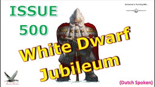 De 500ste Editie van de White Dwarf doorbladeren met elkaar