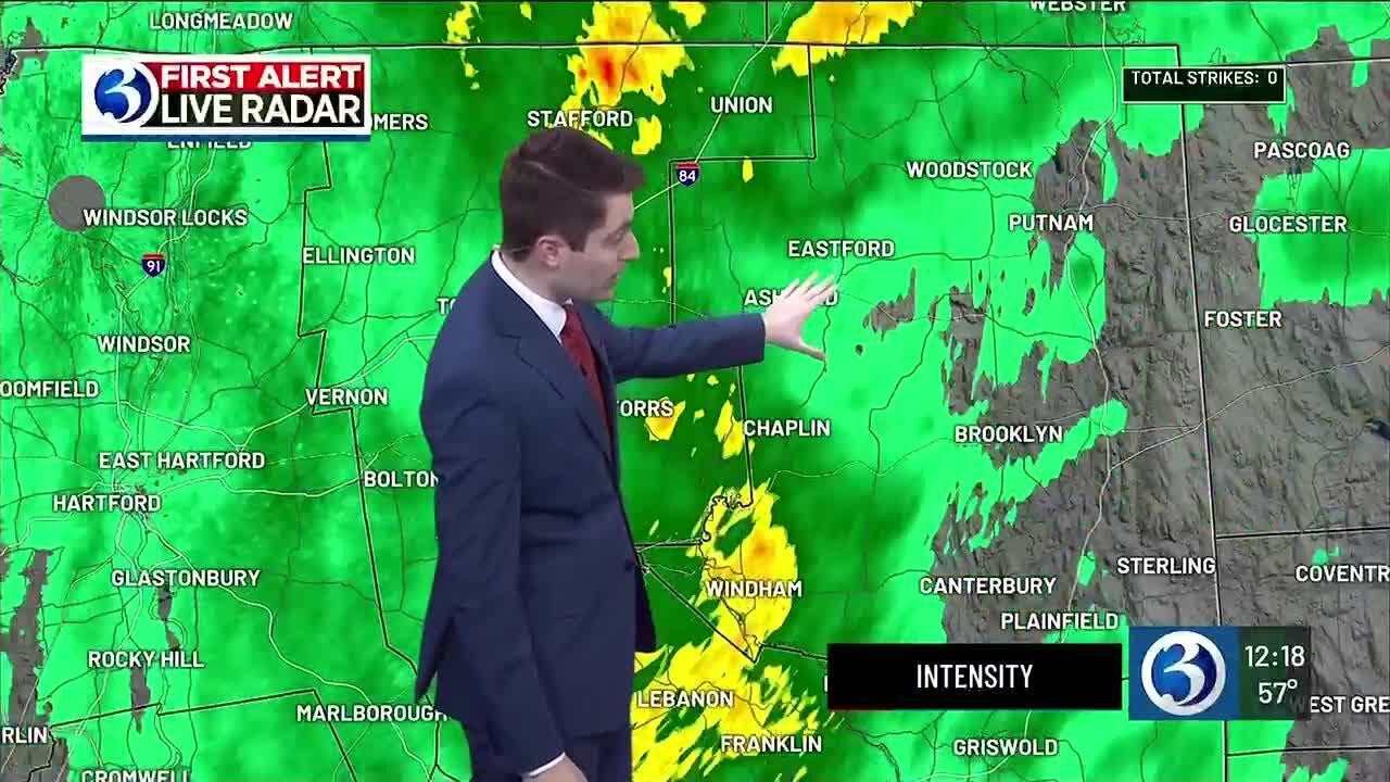 FORECAST: Showers prompt a First Alert Weather Day today - YouTube