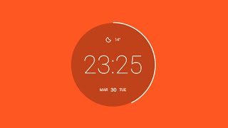 Moto Rainmeter Clock Date and Weather Skin | Rainmeterbase screenshot 4