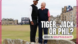 Golf's GOAT: Phil vs Tiger vs Jack