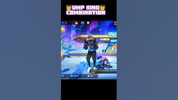 UMP KING COMBINATION 👑😱 | BEST CHARACTER SKILL COMBINATION FOR CS RANK | SKILL COMBINATION #shorts
