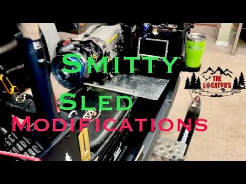 Smitty sled modifications #thelocatorsoutdoors #icefishingsled #smittysled  