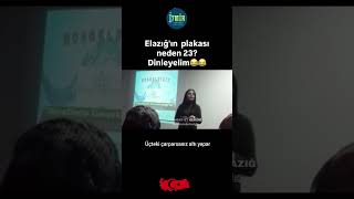 Elaziğ Plakasi Neden 23