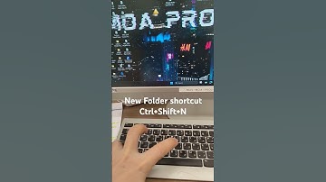 shortcut new folder 📁   Ctrl+Shift+N
