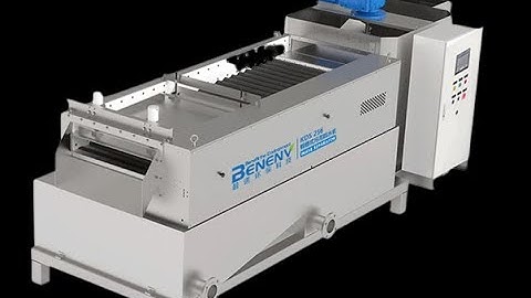 Livestock manure dewatering - wave separator - Benenv