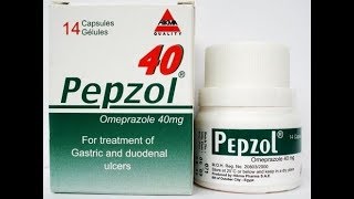 بيبزول كبسول 40 لعلاج الحموضة وقرحة المعدة Pepzol Capsules