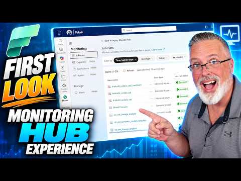NEW Microsoft Fabric Monitoring Hub: First Look!