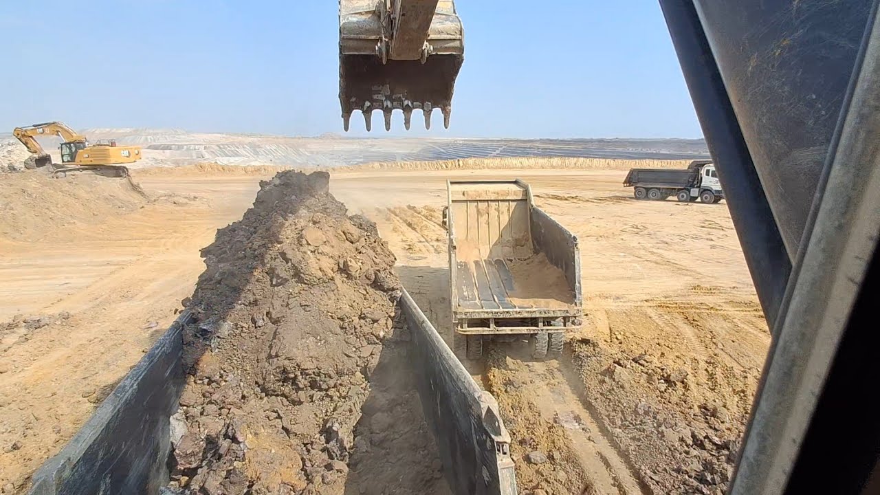 #video digging mining project work open koyla Mighty mixx open dhabal ...