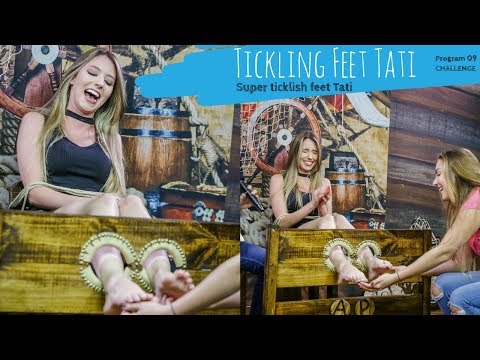 Super ticklish feet Tati (desafio de cocegas, programa 09) TRAILER