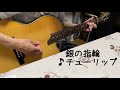 銀の指環/チューリップ財津和夫/懐かしいフォークソングを主人のギターで歌ってみました!cover/歌詞ギターコード付き