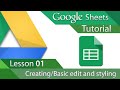 Creating a Simple Spreadsheet Quiz