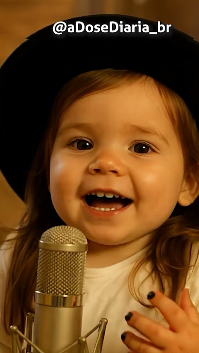 Isadora Pompeo Bebê cantando Bênçãos Que Não Têm Fim