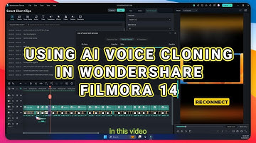 Using AI Voice Cloning in Wondershare Filmora 14
