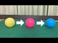 ボールの色が変わる!? マジック種明かし Color changing ball magic trick revealed.