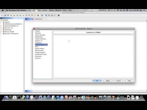 Oracle SQL Developer Data Modeler 2.0で日本語を使ったモデリングのテスト