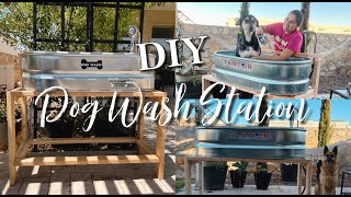 DIY Dog Wash Station | Stock Tank Dog Wash