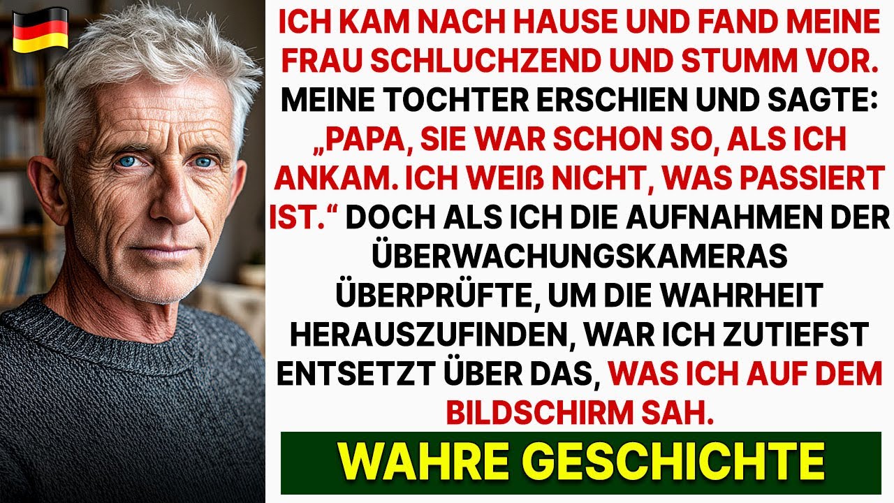 Ich kam heim und sah meine Frau weinen. Meine Tochter wusste nichts – doch die Kameras…