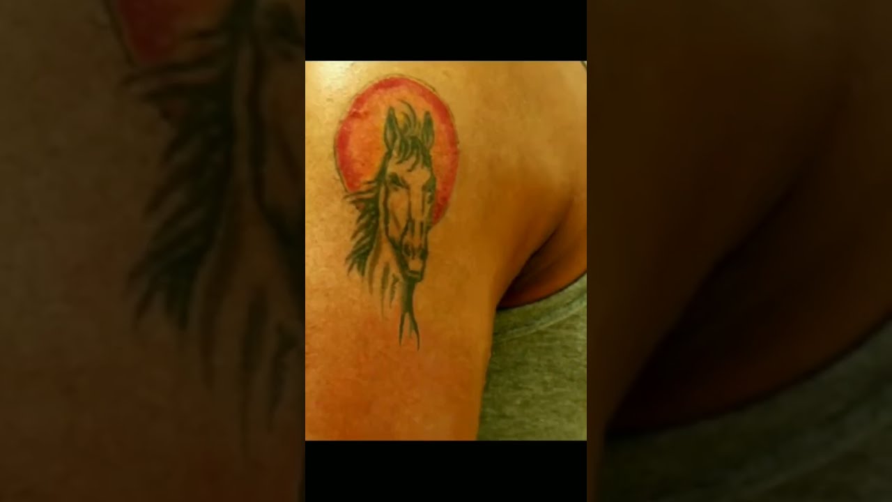 Actor Darshan fan Horse Tattoo  Mayil Tattoo Studio  YouTube