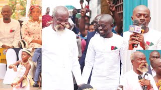 Prop Adom Kyei Duah Visits Kwadwo Nkansah And His Wife At GreatMinds International School